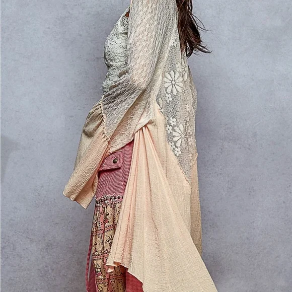 POL Cardigan Bohemian Pink Open Cardigan ! - Picture 3 of 7